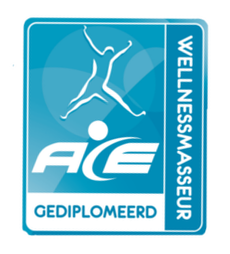 logo gediplomeerd wellness masseur ACE certificaat